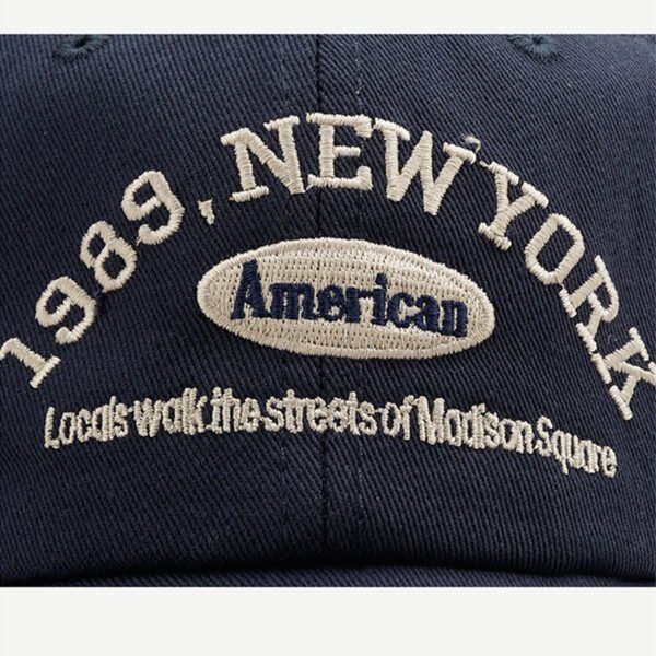1989 Embroidery Soft Top Baseball Cap Women Sports Hat Man Unisex - Image 13