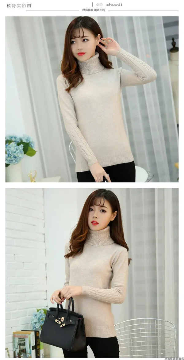 Sweater Female 2025 Autumn Winter Cashmere Knitted Women Sweater And Pullover Female Tricot Jersey Jumper Pull Femme - Image 20
