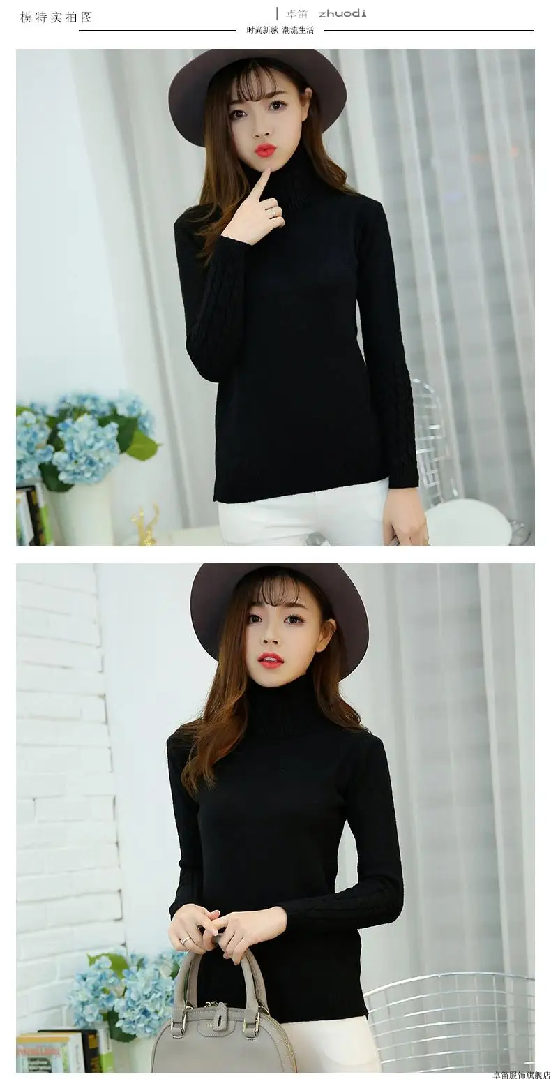 Sweater Female 2025 Autumn Winter Cashmere Knitted Women Sweater And Pullover Female Tricot Jersey Jumper Pull Femme - Image 25