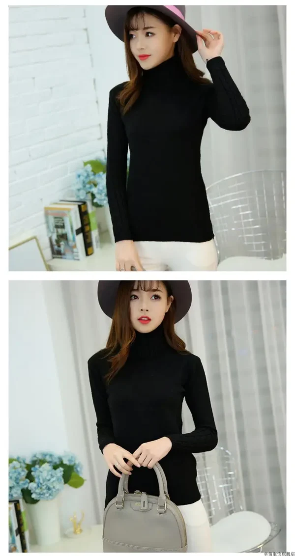 Sweater Female 2025 Autumn Winter Cashmere Knitted Women Sweater And Pullover Female Tricot Jersey Jumper Pull Femme - Image 26