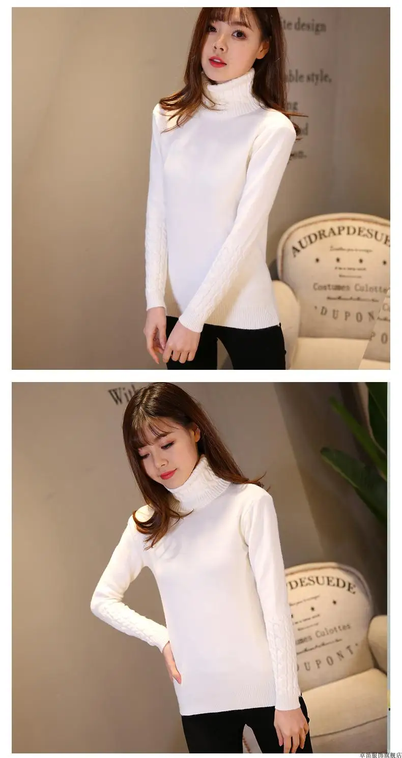 Sweater Female 2025 Autumn Winter Cashmere Knitted Women Sweater And Pullover Female Tricot Jersey Jumper Pull Femme - Image 24