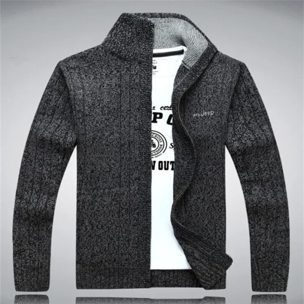 Sweater Male 2020 Wool Cotton Cardigan Autumn Men's Winter Sweater  Kint Wear Knitwear Coats Clothing - Image 7