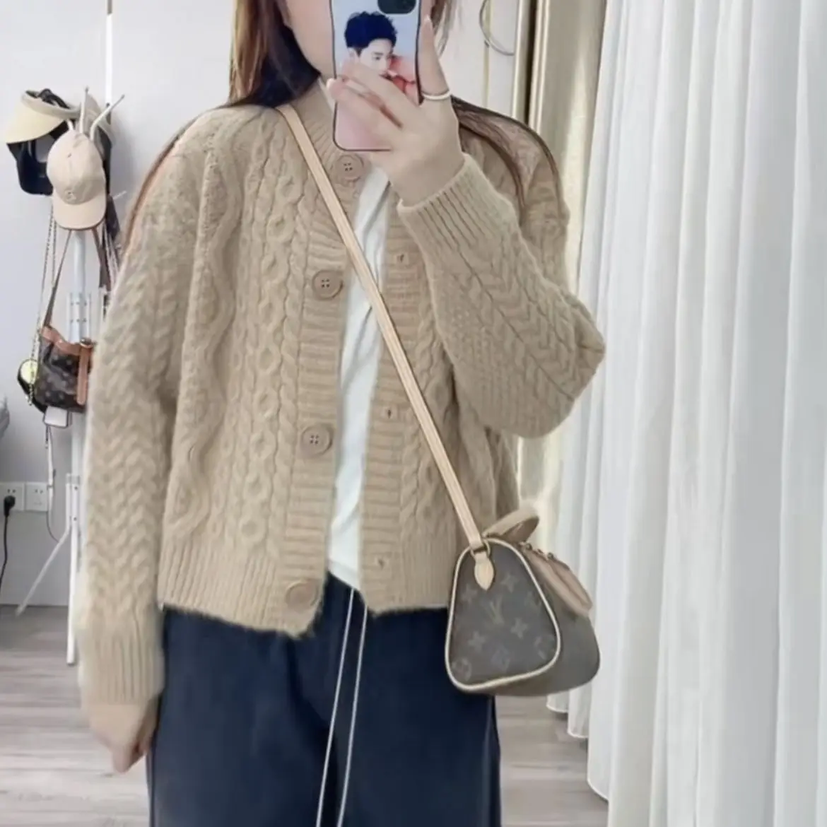 Sweater jacket early spring and autumn sweater new women's top youthful and beautiful western-style knitted cardigan - Image 6