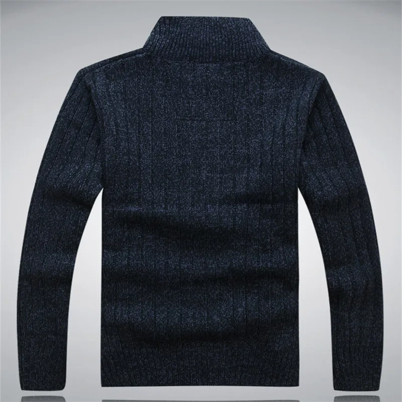 Sweater Male 2020 Wool Cotton Cardigan Autumn Men's Winter Sweater  Kint Wear Knitwear Coats Clothing - Image 3