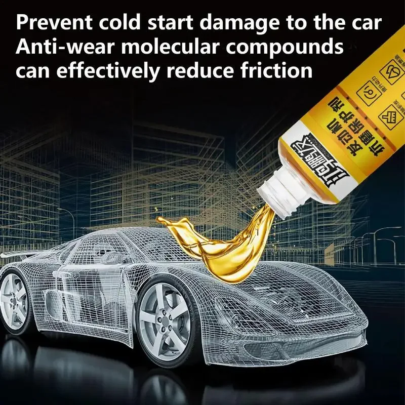 Automotive Maintenance Oil Noise Reduction Anti-Wear Automotive Engine Lubricant 120ml Automotive Engine Lubricant Restore - Image 4