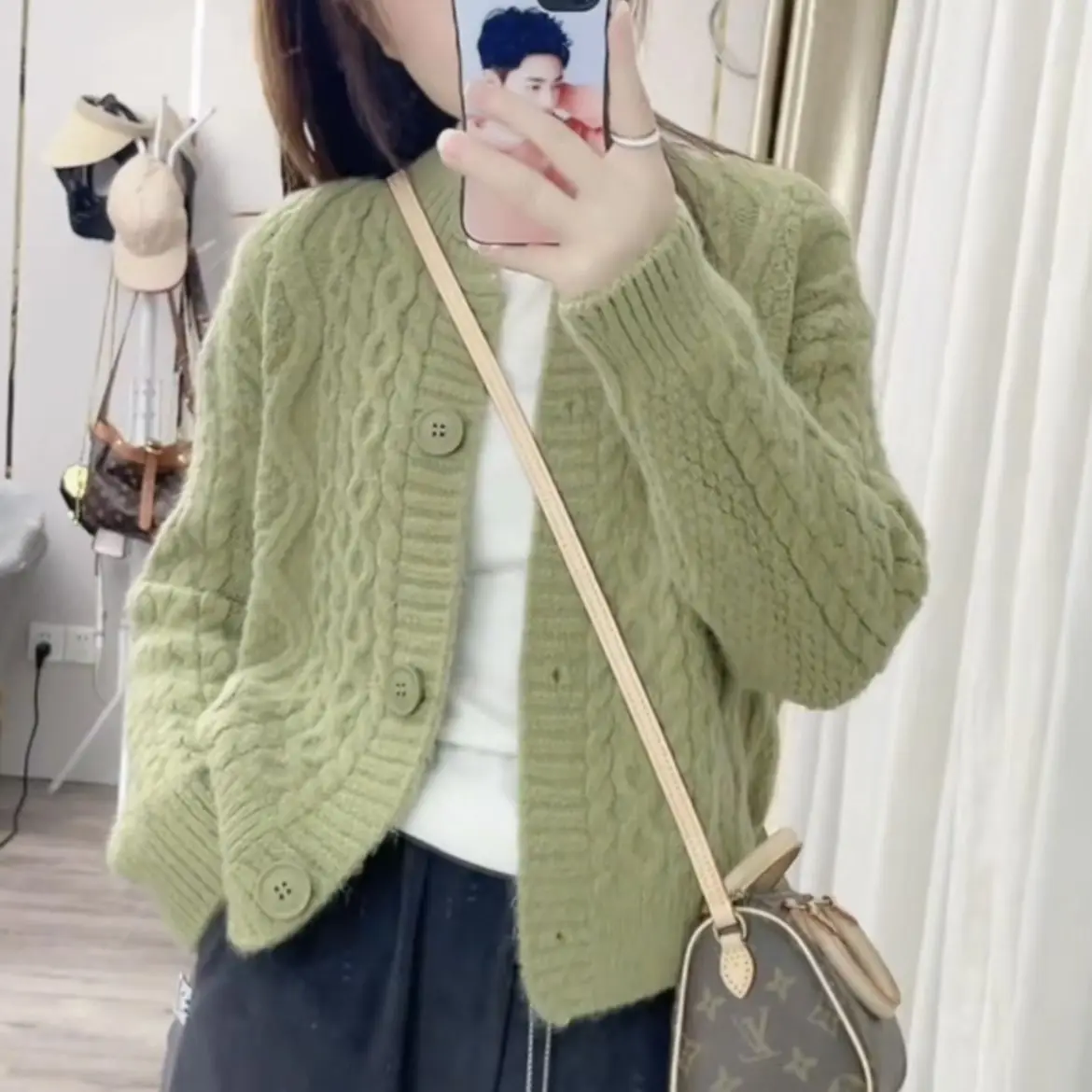 Sweater jacket early spring and autumn sweater new women's top youthful and beautiful western-style knitted cardigan - Image 10