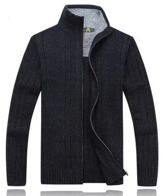 Sweater Male 2020 Wool Cotton Cardigan Autumn Men's Winter Sweater  Kint Wear Knitwear Coats Clothing - Image 9