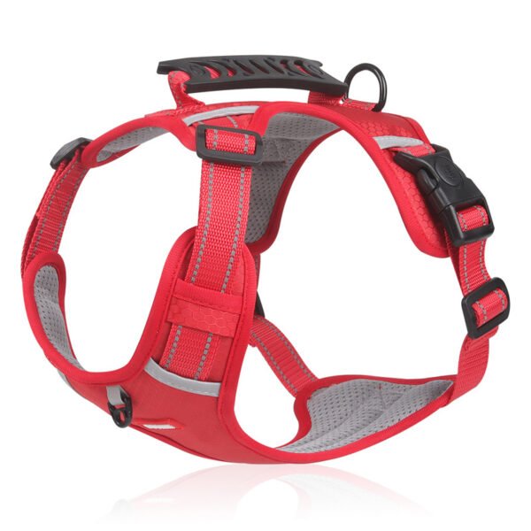 [No-Pull Pet Harness] Soft Padded Adjustable No-Pull Pet Harness | for Dogs and Cats, Large Breeds, Easy Control Handle, Prevents Choking and Pulling, Comfortable and Secure Fit - Image 13