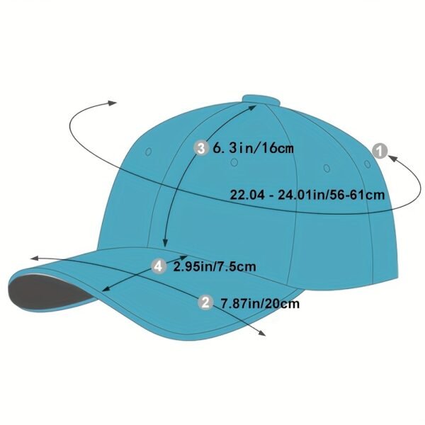 1989 Embroidery Soft Top Baseball Cap Women Sports Hat Man Unisex - Image 6