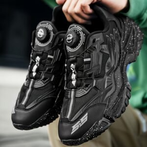 Men'S Breathable Running Shoes - Lightweight Sneakers with Cushioned TPU Sole, Lace-Up Closure, Non-Slip Rubber Outsole - All-Season Gym, Jogging, Gym Footwear, Striped Design, Comfortable Fit, Fitness Enthusiasts