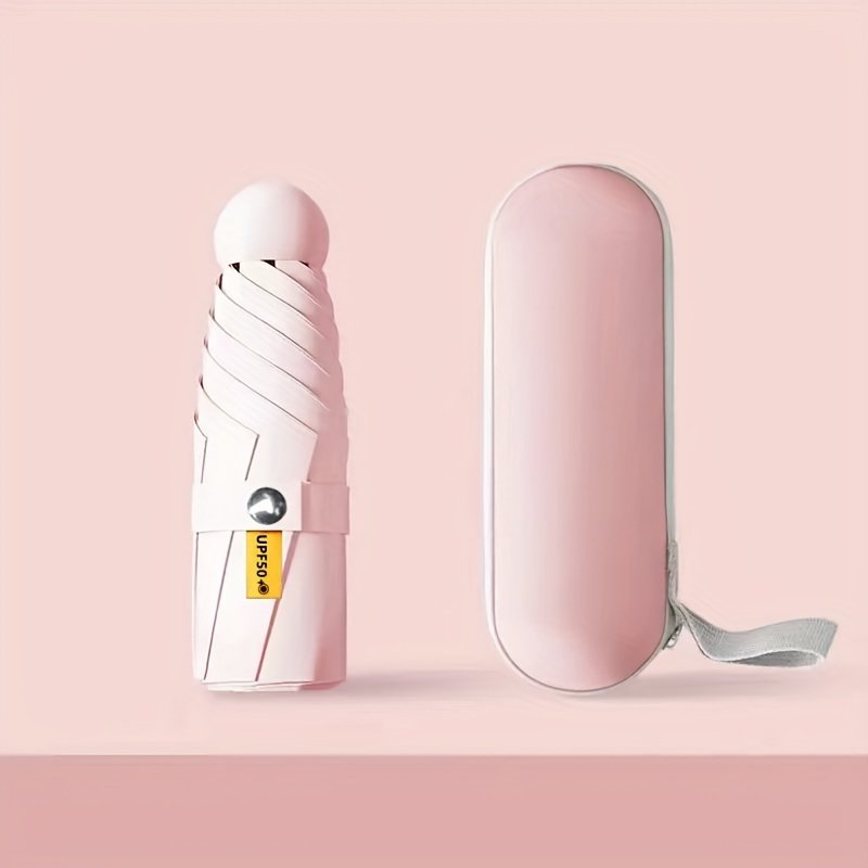 six-rib capsule umbrella, pocket umbrella - Image 45