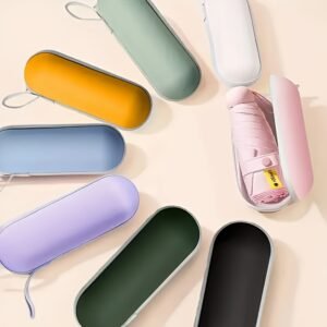 six-rib capsule umbrella, pocket umbrella