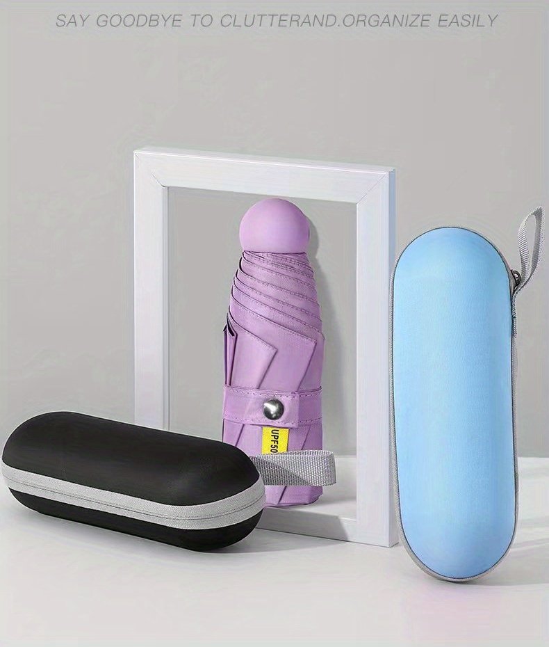 six-rib capsule umbrella, pocket umbrella - Image 33