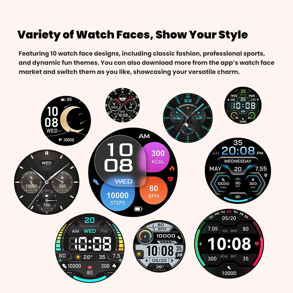 T-Rex 3 Military Grade 1000mAh Battery Smart Watch 10ATM Waterproof GPS Compass Altimeter Call AMOLED Men Swim Sports Smartwatch - Image 35