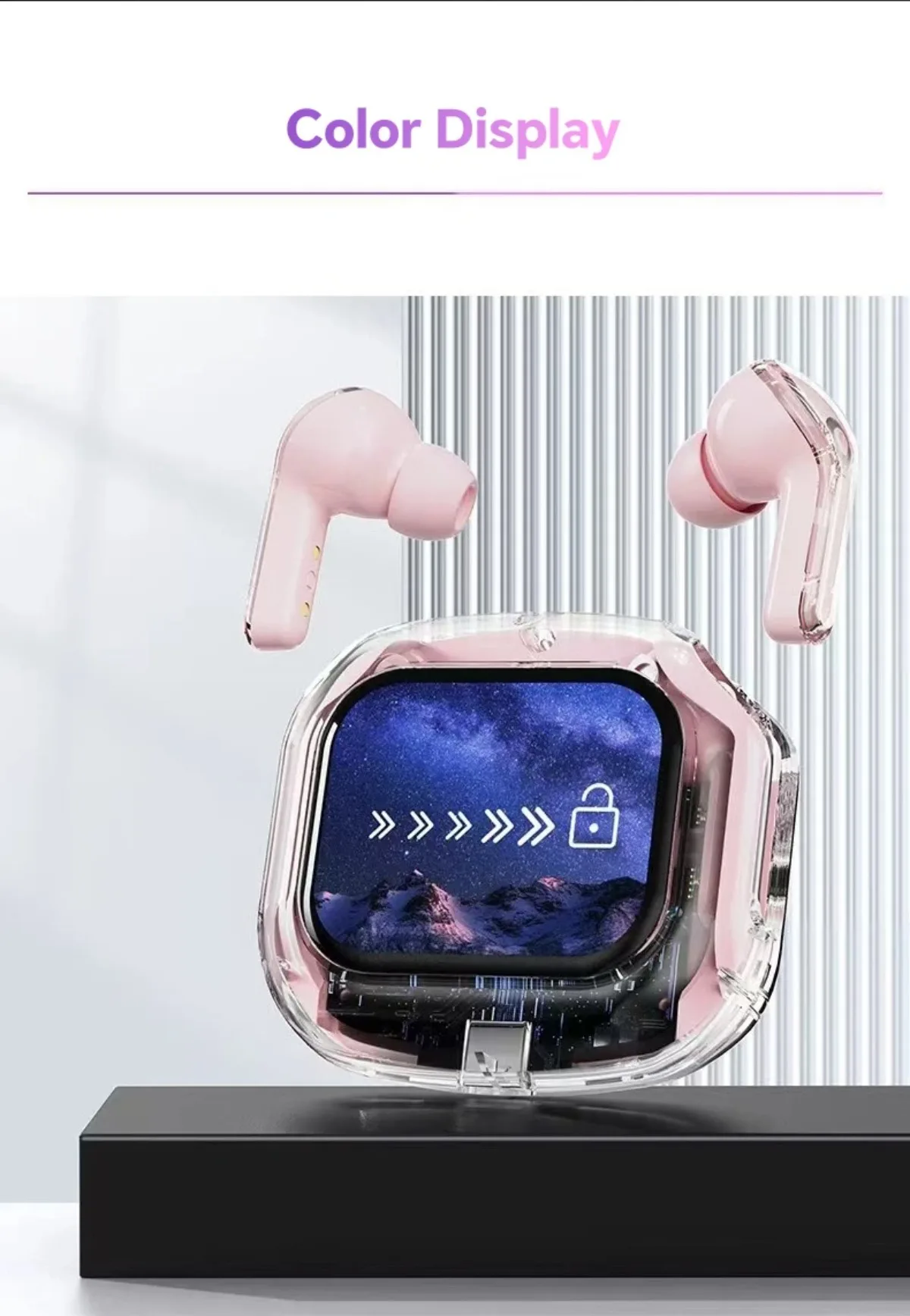 Translation Headphones with Multifunction Touch Screen Smart Wireless Bluetooth Earphone HiFi Audio Quality Business Earbud - Image 29