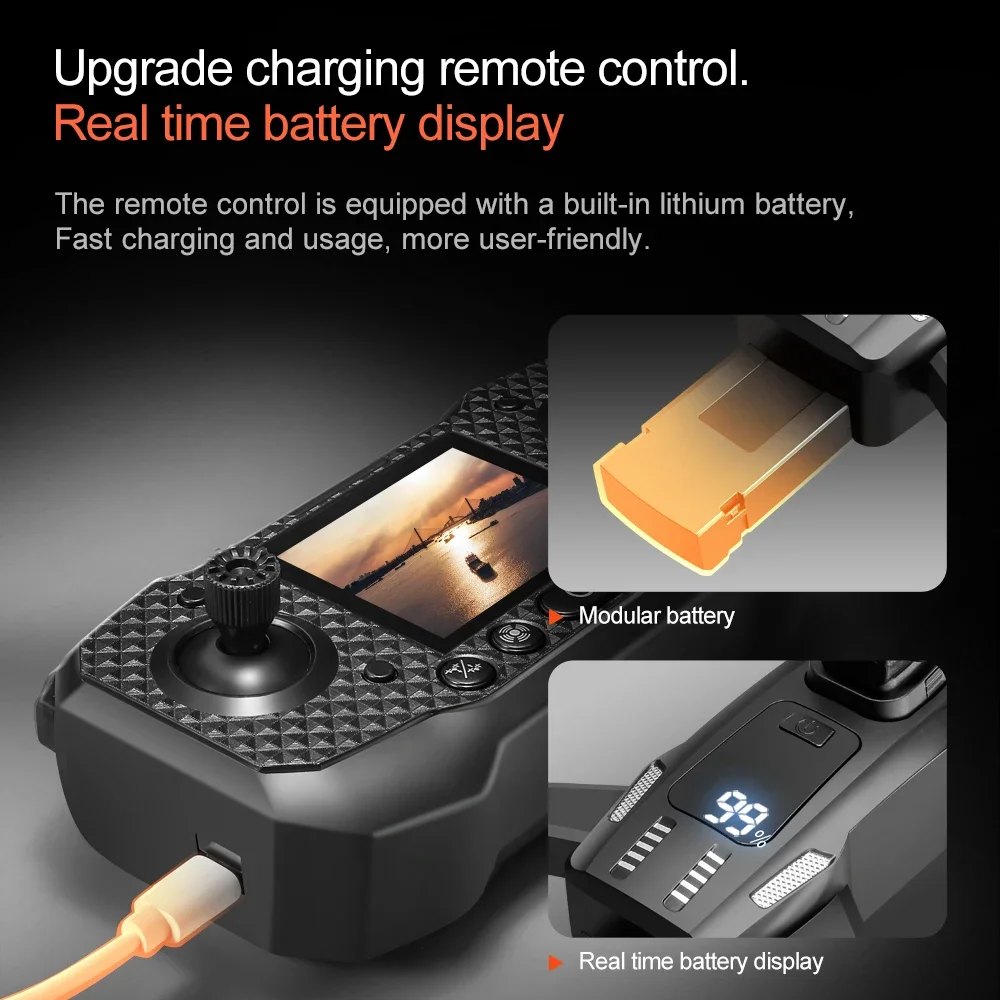 Xiaomi Mijia M6 Drone 8K Professional HD Camera Drones 5G WIFI FPV Video 4k UAV With screen Remote control RC Quadcopter Dron - Image 4